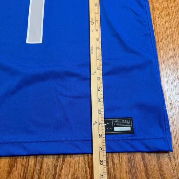 Nike Air Force Football Jersey Men's Large Blue Game Replica Engineered NWT - Picture 6 of 7